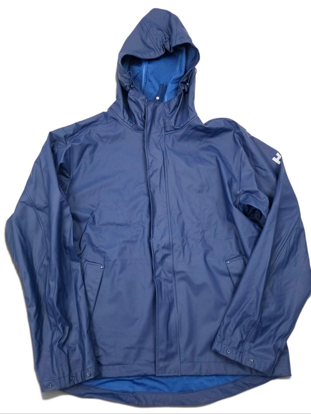Helly Hansen Men's Moss Jacket Blue Waterproof Coat Large Outdoors Raincoat
